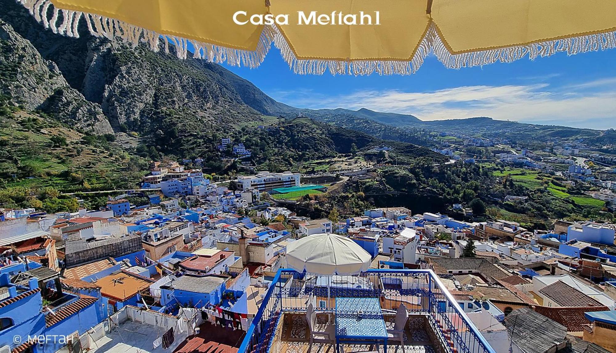 Casa Meftah Blue Lejlighed Chefchaouen Eksteriør billede