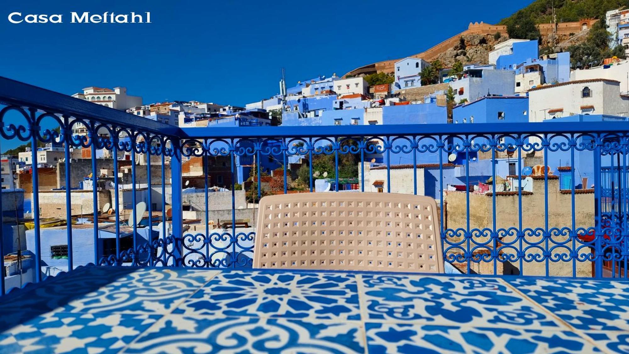 Casa Meftah Blue Lejlighed Chefchaouen Eksteriør billede