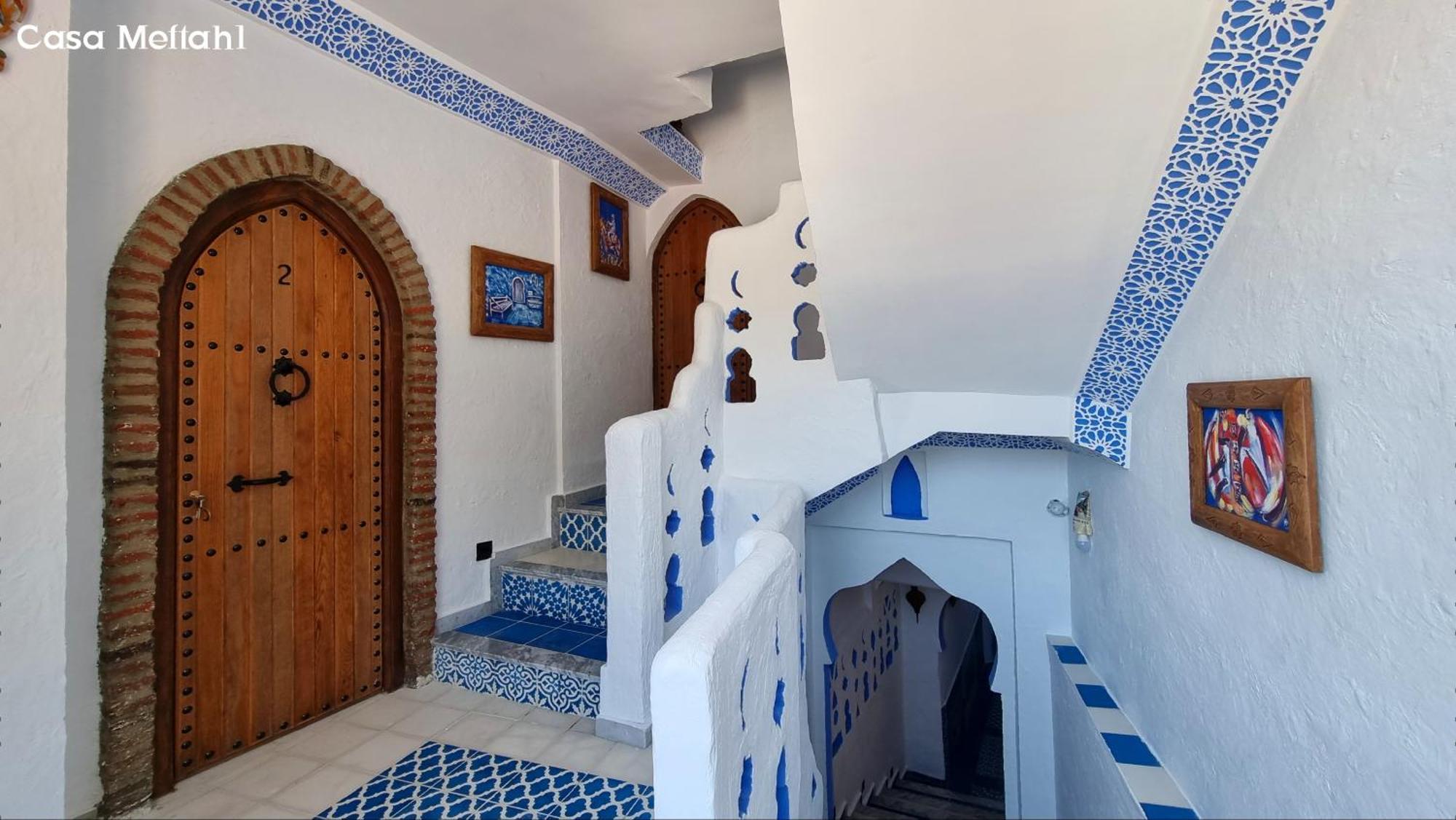 Casa Meftah Blue Lejlighed Chefchaouen Eksteriør billede